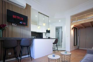 CLEMENCEAU 2 Studio Confortable Clim et Dressing Proche Gare - 5