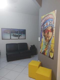 Apto em prédio frente a praia, 1 quarto, com garagem coberta, local privilegiado - Praia Grande - 5