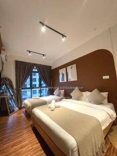 K Avenue Studio 3-4pax by CEJ Staycation Near KKIA - Donggongon - 0