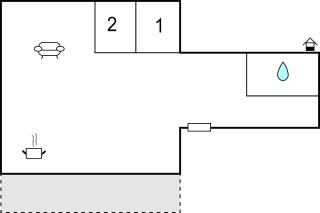 Nice Home In Aust-Torpa With Kitchen - Aust-Torpa - 9