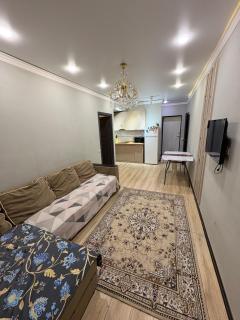 Светлая студия с видом на город - Almaty - 4