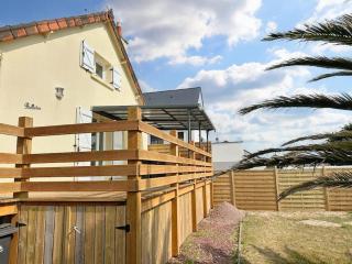 Maison de Campagne Familiale à Portbail - 6 personnes - 9