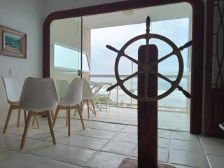 Nautical Theme Apartment Facing the Spectacular Sea - Guarujá - 0
