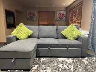 2 King Bed, Kitchenette, Game Area, Living Room, Office Room, Backyard - Bothell - 7