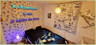 15' de Disney maison à thème avec SALLE DE JEUX privée 6 couchages 2 wc - 1
