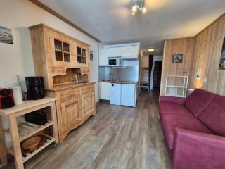 Studio cabine au pied des pistes, proche funiculaire, balcon, accepte animaux - FR-1-502-520 - Tignes - 3