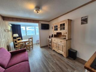 Studio cabine au pied des pistes, proche funiculaire, balcon, accepte animaux - FR-1-502-520 - Tignes - 2