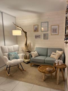 Perle des Sables Blancs, appartement entier à 100m de la plage avec parking privé - Concarneau - 0