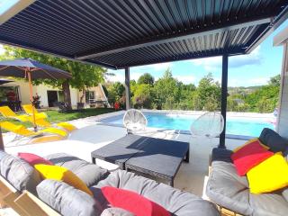 La Villa d Elsa 10-12 pers piscine chauffée 500m du centre ville - Sarlat-la-Canéda - 8
