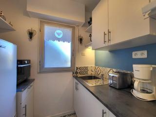 Studio cosy avec parking, à 100m du centre, proche plage - FR-1-788-47 - Merville-Franceville-Plage - 8