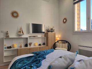 Studio cosy avec parking, à 100m du centre, proche plage - FR-1-788-47 - Merville-Franceville-Plage - 2