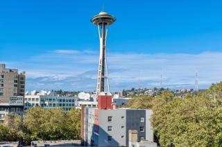 Rooftop w Space Needle View - Free Garage Parking - Seattle - 4