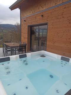 Chalet Le Nid Douillet avec jacuzzi et sauna privatifs - 9