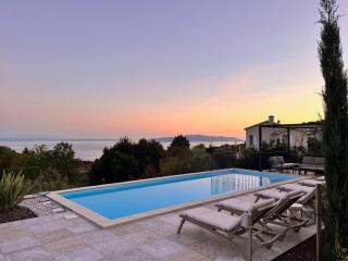 New Unique Stone Villa with Seaview, Pool and Garden - 0