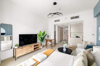 Silkhaus Canalside Cozy Studio in Water's Edge - Abu Dhabi - 3