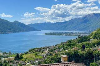 Renoviertes Tessiner Haus mit Weitblick und Sonne - Gordola - 0