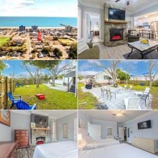 Charming Centrally Located Ocean View w Huge Private Yard, Patio, Firepit, & BBQ - Myrtle Beach - 0