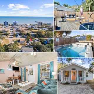 Beautiful Centrally Located Beach House w King Bed, Private Hot tub, Yard, Deck & BBQ - Myrtle Beach - 0