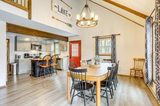 Walk to Roaming Woods Lake Home with Fire Pit! - 5