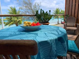 BLUE LAGOON - Terrace View & Beach Access - FREE WIFI PARKING - Bora Bora Dream - SPECIAL OFFER - Bora Bora - 3