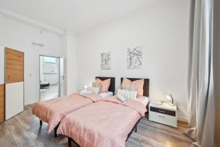 Yello Homes - Loft - Airport & Messe 6 Betten & Wifi - 3
