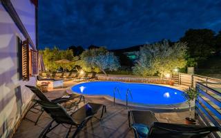Serene Summer Oasis - Pool, Jacuzzi, Sauna, Sea View - Lara - Drenje - 0