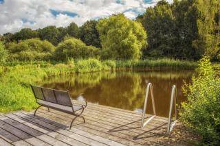 J1 Idyllisches Ferienhaus mit Seeblick - Jülchendorf - 6
