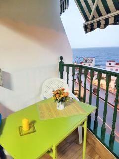 Apartment with balcony in Santiago del Teide 40 m² with sea view - 0