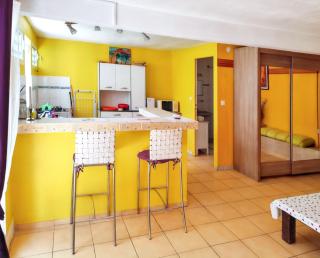 Studio confortable à Vieux Habitants 50 m² avec vue mer - 7