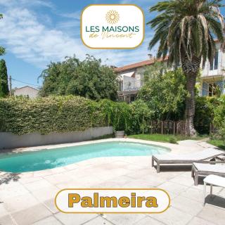 Palmeira, Piscine - Parking - Clim - Arles - 0