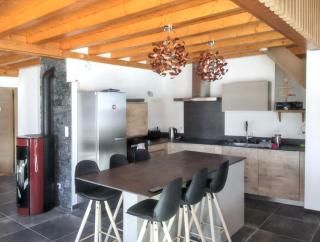 Chalet chaleureux montagne, Valmeinier, vue imprenable + 180 m² - Valmeinier - 5