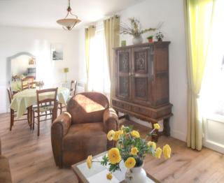 Maison charmante à Portbail avec jardin et vue mer - Portbail - 8