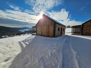 Stodoły w Bieszczadzie domy z sauną i widokiem na góry - 7