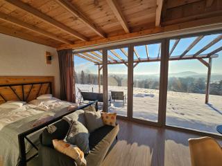 Widokowe Stodoły Bieszczady - domy z panoramą połonin - 9