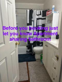 Apartment sharing bathroom 2 - Anchorage - 8
