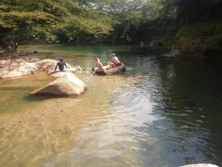 Glasshouse with river - San Rafael - 2