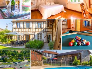 Grand Gîte à Louvemont : 8 Chambres, Piscine Chauffée, Proche Lac et Activités outdoor - FR-1-611-69 - Louvemont - 8