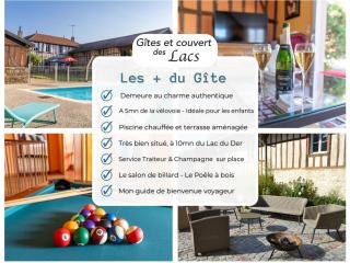 Grand Gîte à Louvemont : 8 Chambres, Piscine Chauffée, Proche Lac et Activités outdoor - FR-1-611-69 - Louvemont - 7