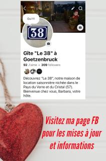 Gite Le 38 à Goetzenbruck, chez Barbara - Goetzenbruck - 6