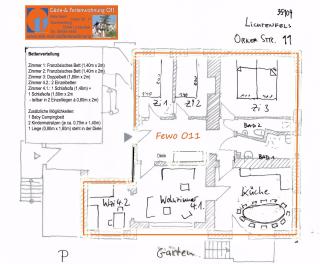O11- Großzügige Fewo im Künstlerhaus - Lichtenfels-Sachsenberg - 3