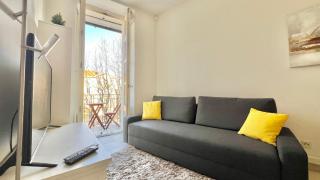 Place Grimaldi, close to beach and restaurants, with balcony - Nice - 5