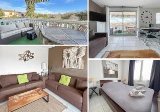 Suite Soleil - Parking - Wifi -Terrasse et Piscine - Mandelieu La Napoule - 4