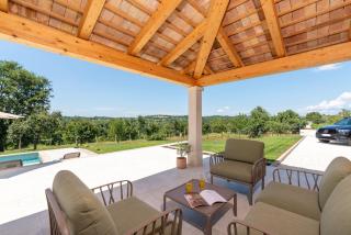 Moderne Villa Mit Pool Für 8 Personen In Zentralistrien Mit Panoramablick Und Großem Garten, - Pazin - 2