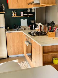 Mobilhome 8 personnes cosy tout équipé avec vue sur bassin, cap ferret - Lège-Cap-Ferret - 2