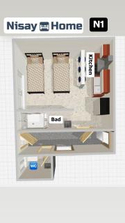 Nisay Home, Apart Suite, N1 - Ludwigsburg - 9