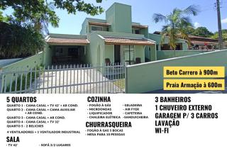 Casa Verde - 5 quartos a 600m Praia e próximo Beto Carrero - 0