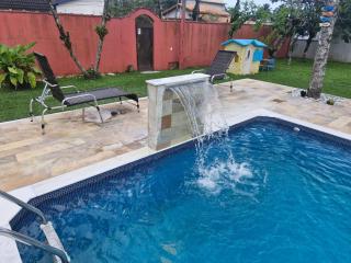 Casa Massaguaçu ampla com Piscina, lazer e ar condicionado perto praia - Caraguatatuba - 9