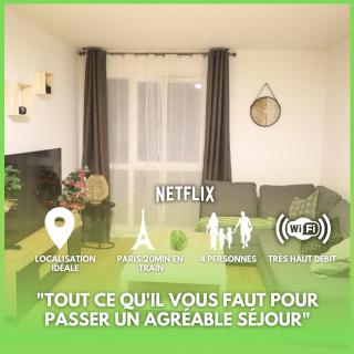 Le Cocon lumineux à 20mn de Paris et Orly - 9