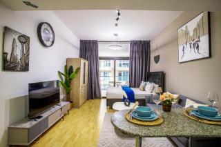 Upscale Studio In Binghatti Apartments, Dso - Dubai - 2