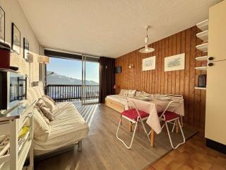 Studio cosy à Notre-Dame-de-Bellecombe, au pied des pistes avec piscine et parking - FR-1-595-24 - Notre-Dame-de-Bellecombe - 0